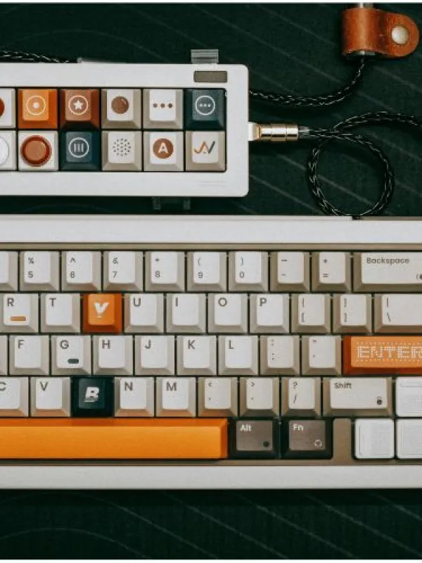 One Handed RGB Gaming Keyboard