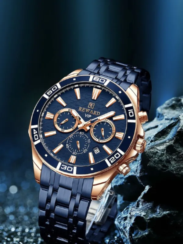 Olevs MODEL 2889 Watch for Men Stainless Steel 